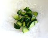 白飯必須☆豚こま&キュウリの旨辛麻婆炒め作り方2写真