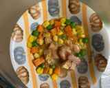 レンジソースチキンカツ味オムライス弁当作り方4写真