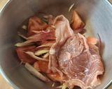 居酒屋♪生ハムと茗荷トマトマリネ☆昼食作り方1写真
