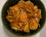 鶏胸肉のユッケ丼作り方6写真