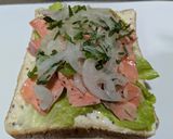 鮭のオープンサンド作り方4写真