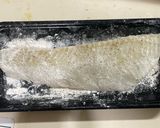 白身魚のムニエル　レモンバターソースかけ作り方1写真