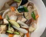 肉無チクワバーベキュー親子丼味野菜炒め作り方14写真