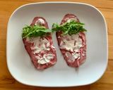 ローストビーフのクリームチーズロール作り方2写真