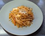 イタリアン風のケチャップ焼きそば作り方5写真