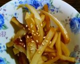 大根の皮と竹輪炒め作り方4写真