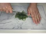 豚ひき肉と大葉のちくわの肉詰め★動画あり作り方2写真
