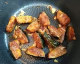 簡単今日の夕飯！南瓜甘酢炒め作り置き副菜作り方8写真