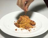 ふりかけで作る明太子かるぼなーら♡作り方13写真