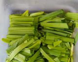 ニラのおひたし（だし醤油）作り方1写真