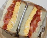 玉子とトマトのサンドイッチ作り方4写真