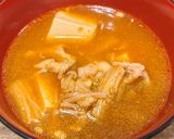 えのきと豆腐のコチュジャンスープ作り方10写真