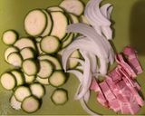 ズッキーニのスパニッシュオムレツ作り方1写真
