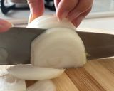 新玉ねぎとトマトの味噌マヨチーズトースト作り方1写真