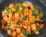 鶏むね肉のケチャップあん作り方5写真