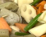 カット野菜で時短根菜の煮物※たけのこ入り作り方3写真