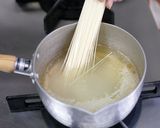 明太子でラクうま♪鶏だし明太温麺作り方2写真