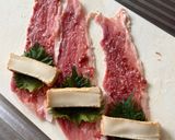厚揚げの梅肉大葉肉巻き作り方4写真
