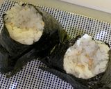 鮭フレークと大葉のおにぎり作り方6写真