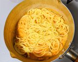 ピリ辛トマトクリームスープパスタ作り方7写真