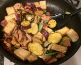 お芋と厚揚げのバター醤油炒め作り方4写真