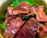 生カツオの漬けと漬け丼作り方5写真