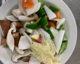 お一人様ステーキタレ味根菜たっぷり野菜炒作り方12写真