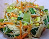 蒸し野菜で簡単ナムル作り方5写真
