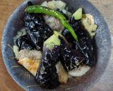 茄子と豚肉のおろし添え作り方7写真