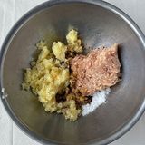 ほろほろ♪じゃがいも入り鶏つくね作り方2写真