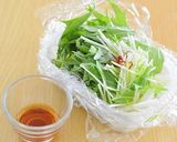 超簡単！水菜の浅漬け♪作り方1写真