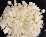 じゃがいもと玉ねぎとひき肉のオムレツ作り方2写真