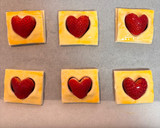 ハートのいちごチョコパイ作り方5写真