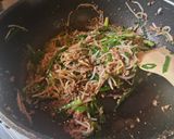 挽肉ともやしの焼肉のタレ炒め作り方7写真