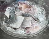 マアジとアスパラのみそチーズグラタン作り方1写真