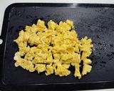 アボカドとトマトのミモザ風サラダ作り方4写真