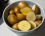 馬鈴薯と長芋の煮物作り方2写真