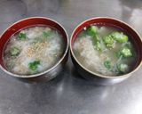 減塩即席味噌汁に納豆プラス！作り方3写真