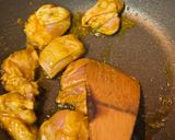たっぷり野菜とチキンのグリーンカレー作り方5写真