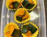 【弁当にも】しっとり甘〜いかぼちゃの煮物作り方6写真