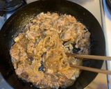 すき焼き後アレンジ☆厚揚げのトロリ餡かけ作り方3写真