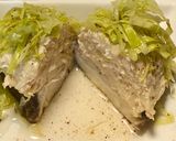 肉詰め椎茸のキャベツ焼売！作り方5写真