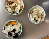 クリーミーそば飯味豆腐入ナムル風炒め煮作り方12写真