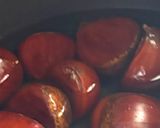 栗の甘露煮（メープル風味）作り方1写真