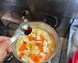 こうや豆腐と大根の煮物作り方3写真
