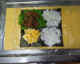今日のお弁当(2025)☆おにぎらず弁当作り方2写真