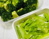 ブロッコリーの茎まで🥦作り方4写真