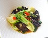 青梗菜とキクラゲのオイスターソース炒め♪作り方7写真