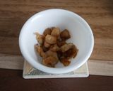 不器用鶏皮焼作り方1写真