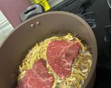 ウズベキスタン♡秋のカリンの牛肉プロフ作り方2写真